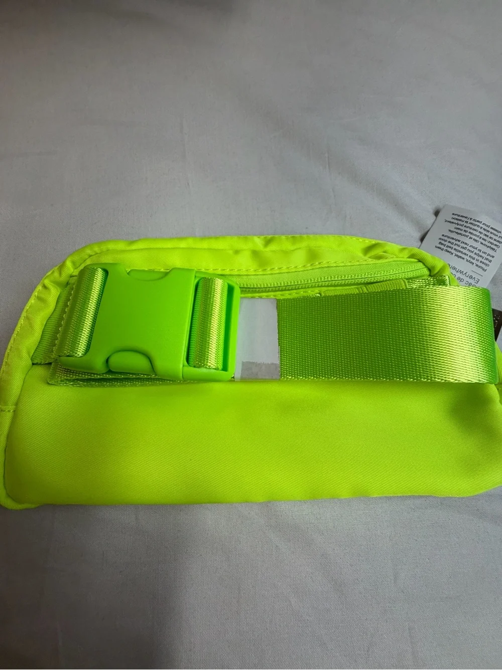 lululemon athletica Neon Lime Cosmetic Pouch